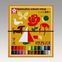 Hand Towel Craypas Thick-roll SAKURA CRAY-PAS 24-colors