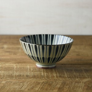 古染八重十草 12.5cm茶碗[日本製/美濃焼/和食器]