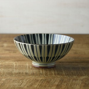 古染八重十草 14cm茶碗[日本製/美濃焼/和食器]