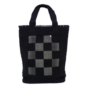 Tote Bag Check Japanese Pattern