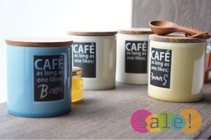 Storage Jar/Bag Cafe Pottery Made in Japan