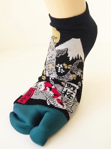 Ankle Socks Series Mount Fuji Socks M Japanese Pattern fuji