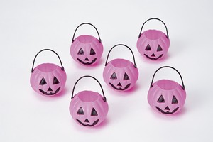 Store Material for Halloween Pink Halloween 6-pcs