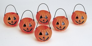 Store Material for Halloween Halloween Orange 6-pcs