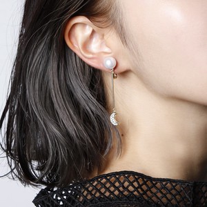 Clip-On Earrings Pearl Made in Japan