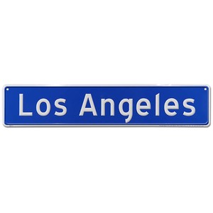 【RT 66】アルミニウム サイン STREET SIGN LOS ANGELES GL-SSLA