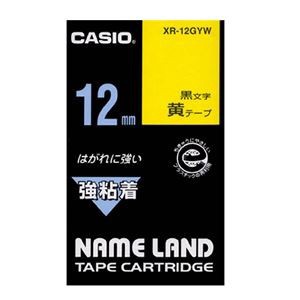 カシオ ネームランドテープ XR-12GYW 00038721
