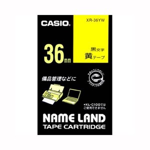 カシオ ネームランドテープ XR-36YW 00038713