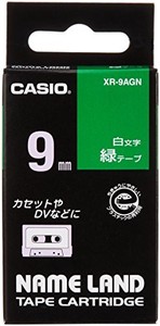 カシオ ネームランドテープ XR-9AGN 00028573