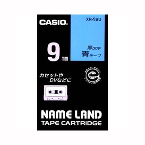 カシオ ネームランドテープ XR-9BU 00012844
