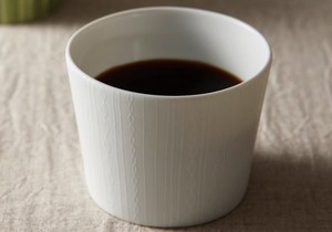 Mino ware Donburi Bowl White Stripe M Miyama Made in Japan