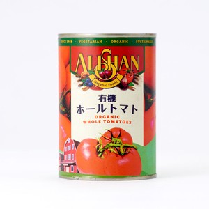 有機ホールトマト缶 (カンポ社） オーガニック  400g (240g)
