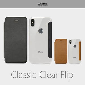 【iPhone XS/X、XRケース】 Classic Clear Flip（クラシッククリアフリップ）