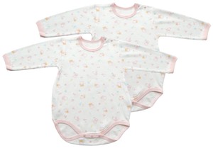 Babies Underwear Printed Rompers 2-pcs pack Made in Japan