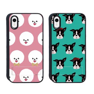 【iPhone XR】spirit case（スピリットケース） Fashionable Dog シリーズ