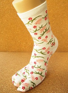 Crew Socks Series Rabbit Tabi Socks Ladies' Japanese Pattern