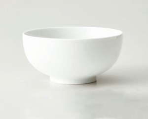 小田陶器 わんなり(Wannari) 13cm碗 白[日本製/美濃焼/和食器]