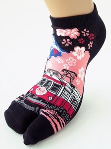 Ankle Socks Series Socks M Japanese Pattern fuji