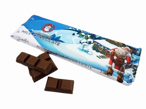 サンタクロース　BIG　ミルクチョコレート　北欧フィンランドチョコレート