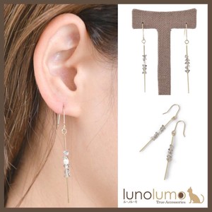Pierced Earringss Design I-line Bird