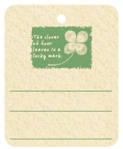 Price Hang Tag Clover