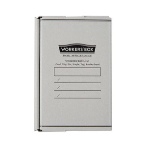 WORKERS'BOX MINI / 名刺サイズの収納ボックス3冊セット