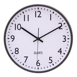 掛け時計 インデックス Φ30cm 2色展開 ホワイト／ブラック