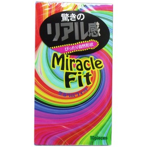 サガミ ミラクルフィット コンドーム 10個入【避妊具・潤滑剤】