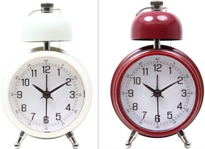Table Clock Red 2-colors