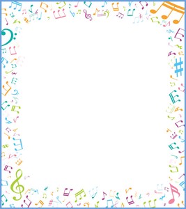 Notebook Music Note