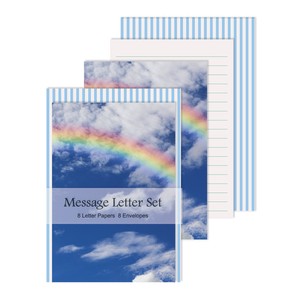 Letter set Sky Rainbow Made in Japan