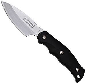 【国内のみ】NEW SABI KNIFE 1(キャンプミニ包丁) 直刃 黒　11502