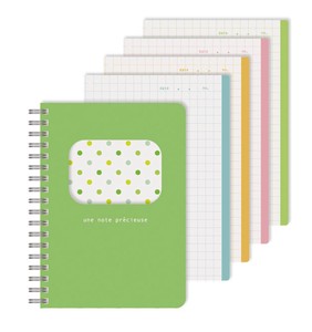 Memo Pad Frame Mini Notebook Green Made in Japan