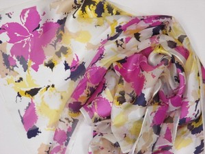 Thin Scarf Printed Made in Japan