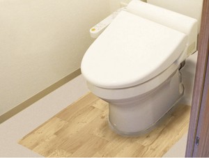 防水保護シート　トイレ床用　BKTW-9080 90cm×80cm BE