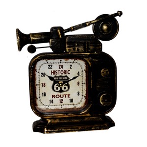 アメリカン レトロ な　テーブルクロック　置き時計　時計　インテリア　アメ雑　アメリカン雑貨