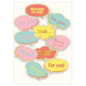 Office Item Design Message Boards Stationery Pastel Colour