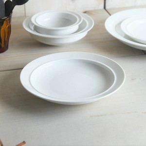 Mino ware Main Plate White M Western Tableware Made in Japan
