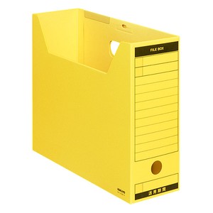 【コクヨ】ファイルボックス−FS　Bタイプ　黄