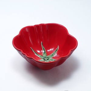 ポルトガル製 ボルダロ ピニェイロ 陶磁器 デザートボウル トマト小鉢 直径15.5cm 赤