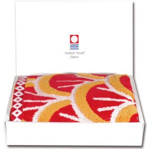 Imabari towel Hand Towel Red Face M Made in Japan