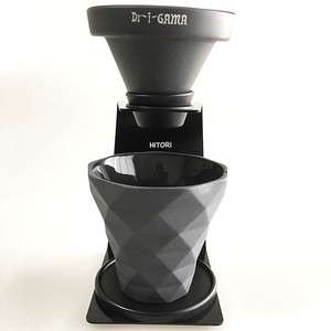 【2019新作】1杯の美味しい珈琲をドリップ！　1cup Coffee Dripper HiTORi stand　ブラック