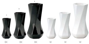 BLACK&WHITE花瓶