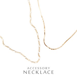 Plain Gold Chain Design Necklace M Simple