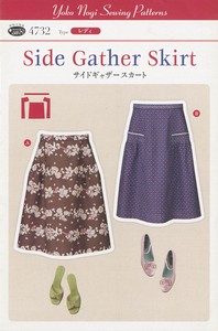 サン・プランニング パターン サイドギャザースカート