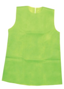 【ATC】衣装ベースワンピース幼児用黄緑 4254