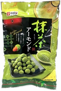 ■小ロット■カリッと香ばしいアーモンドを風味豊かな抹茶で包みました【抹茶アーモンド】