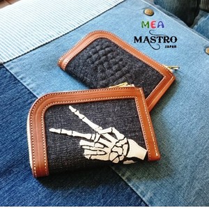 Wallet Embroidered Made in Japan