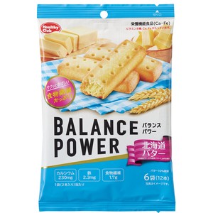 ※バランスパワー　北海道バター味　6袋（12本入）【食品・サプリメント】