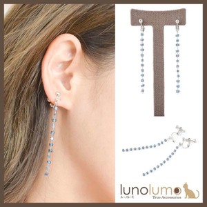 Clip-On Earrings Earrings I-line Long Ladies'